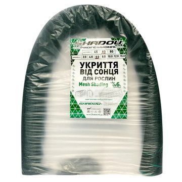 Укриття від сонця для рослин Shadow 3 м 120 х 80 затінення 80% НДРС0008 фото